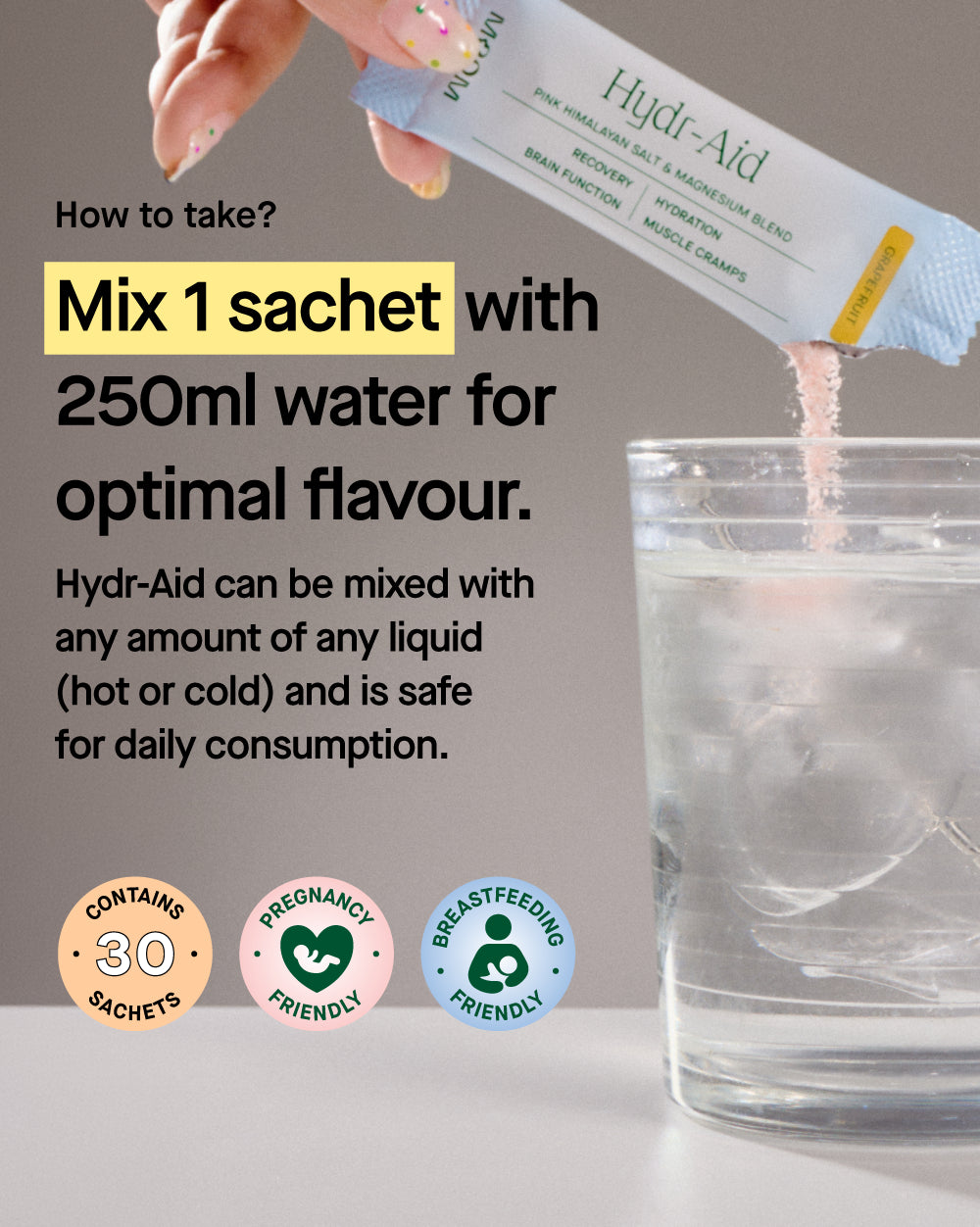 Hydr-Aid 電解質粉